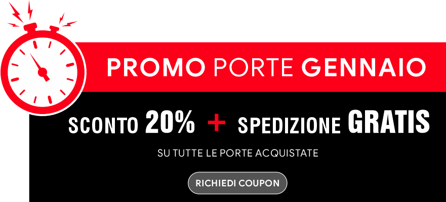 Promozione porte legno su misura