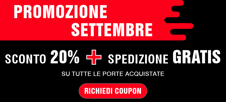 Promozione porte legno massello